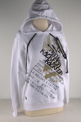 Hoodie Buddie White Unisex Rock Fest Hoodie Buddie 2252  