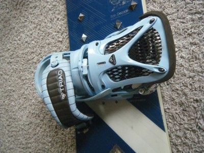 Ride Decade Snowboard with Burton Triad Bindings  