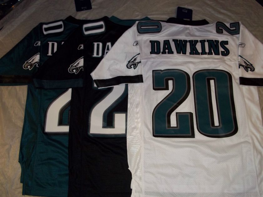 BRIAN DAWKINS PHILADELPHIA EAGLES NFL PREMIER JERSEY  