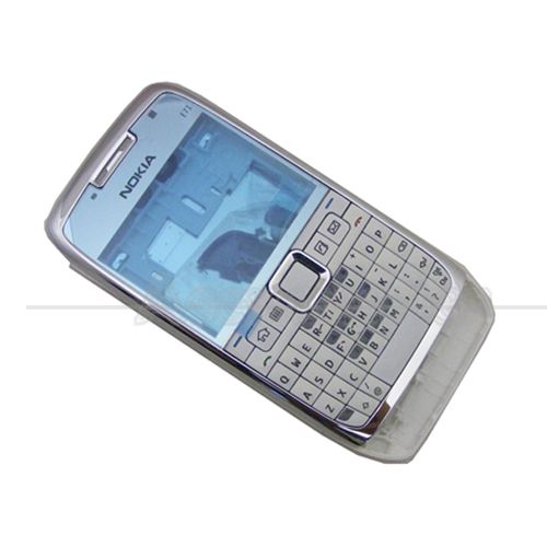 New Full Housing Cover Case + Keypad For NOKIA E71 White + Tools 