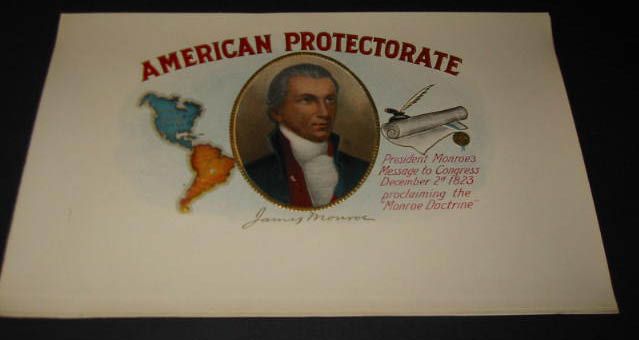 10 American Protectorate CIGAR Box LABELS James Monroe  