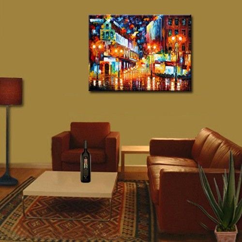   art oil painting Palette Knife paintings Home decor 32x24  