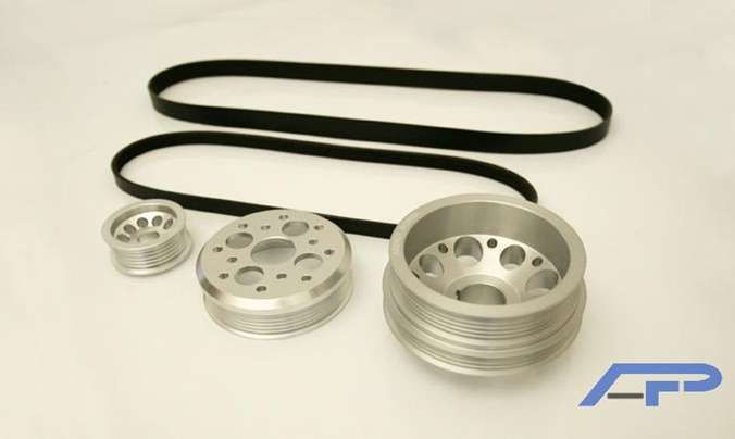 Agency 3pc Underdriven Pulley Kit Nissan 350Z G35 Z33  