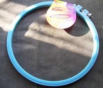 Hoopla Embroidery Hoops 10,8,7,5 inches varied colors  