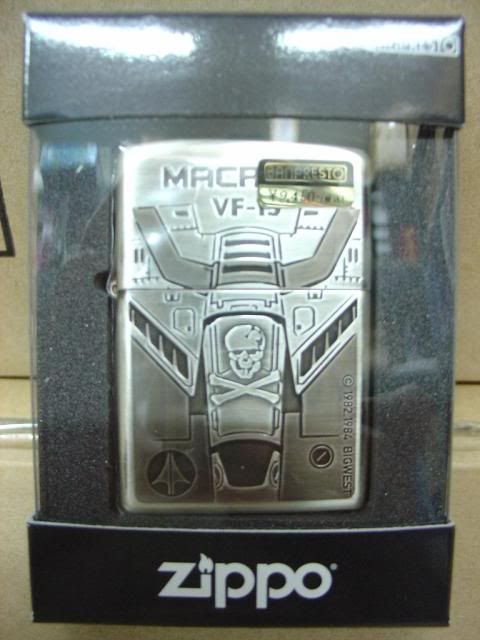 Macross Frontier VF 1S Skull Leader Roy Focker Zippo Lighter  