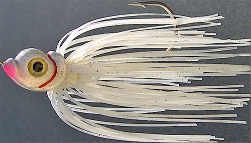 oz Spinnerbait ~ Style T ~ Pearl Blue Silver  