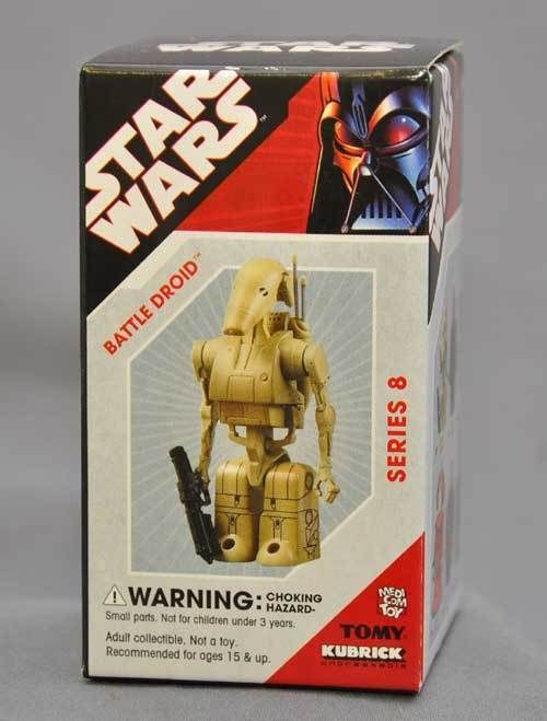 Star Wars Kubrick Series 8 Battle Droid medicom TOMY  