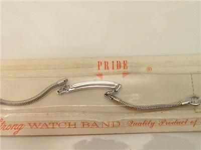 ANTIQUE ~ RARE ** PRIDE ** Watch Band** Original Box Vinage Jewelry 