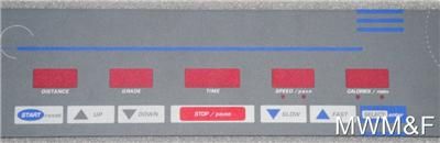 TRUE TREADMILL PARTS 500 700 PCB Board Display Overlay  